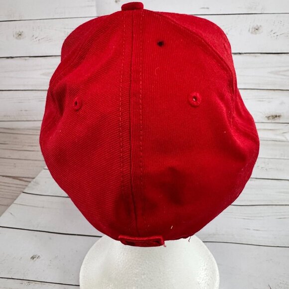 New Era Baseball Cap Men's Red New York Yankees MLB Authentic Collection 6 Panel - Picture 3 of 7